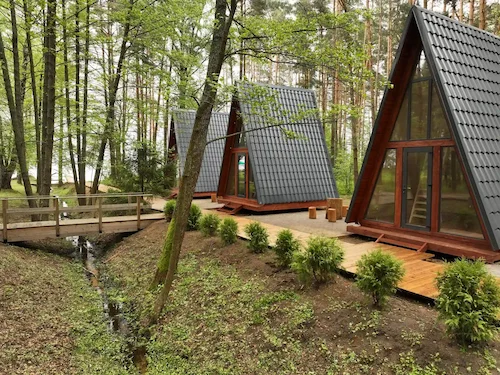 A-Frame Houses (Naroch Auto Camping)
