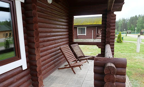 Катэджы №11-18 базы адпачынку «Ляошкі»