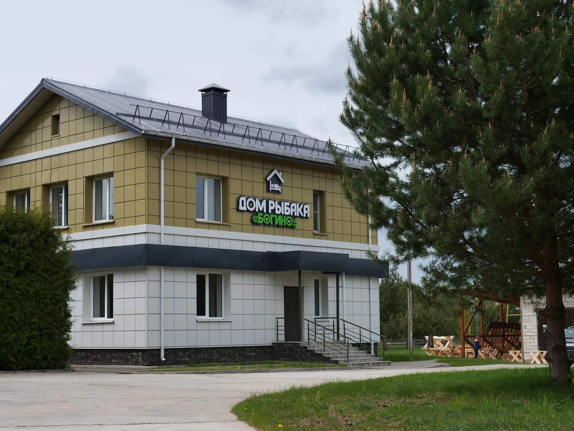 Внешний вид рыбацкого домика «Богино»
