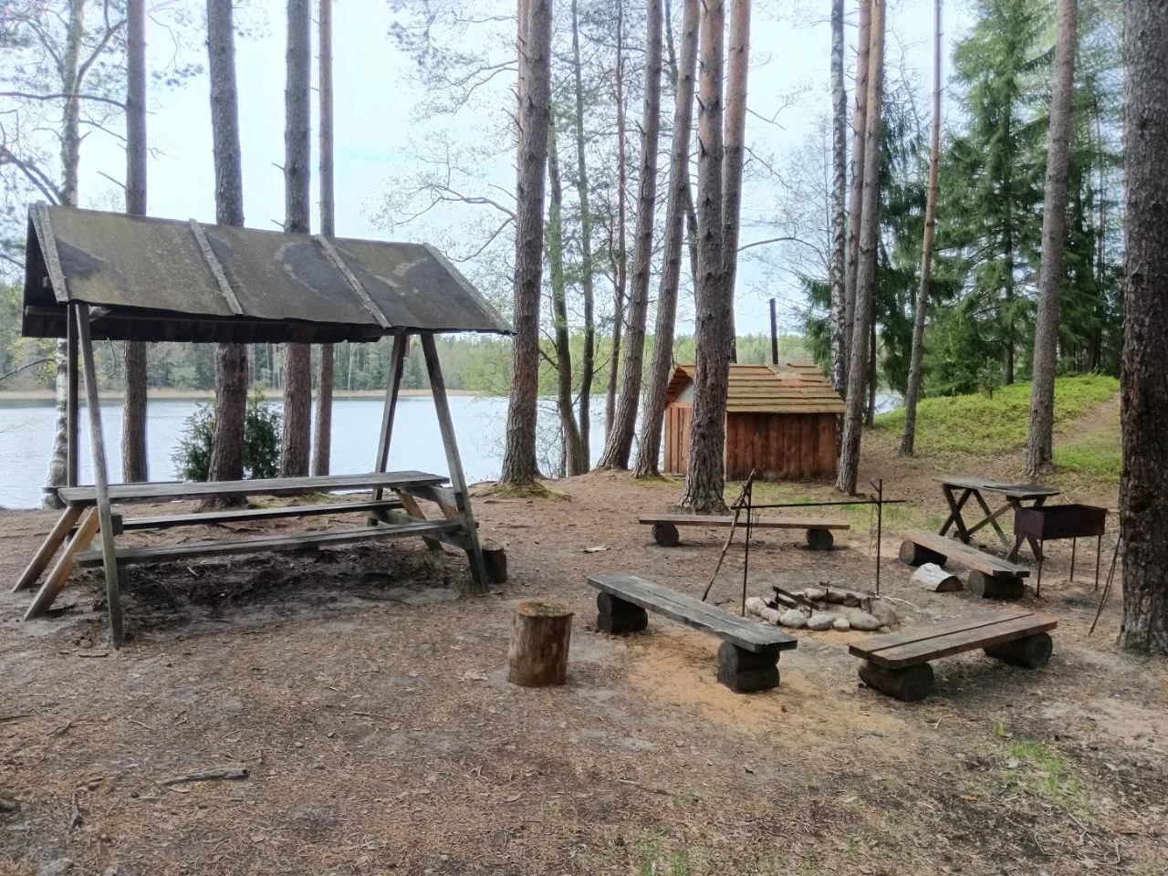 Стоянка №3 в урочище Медведно