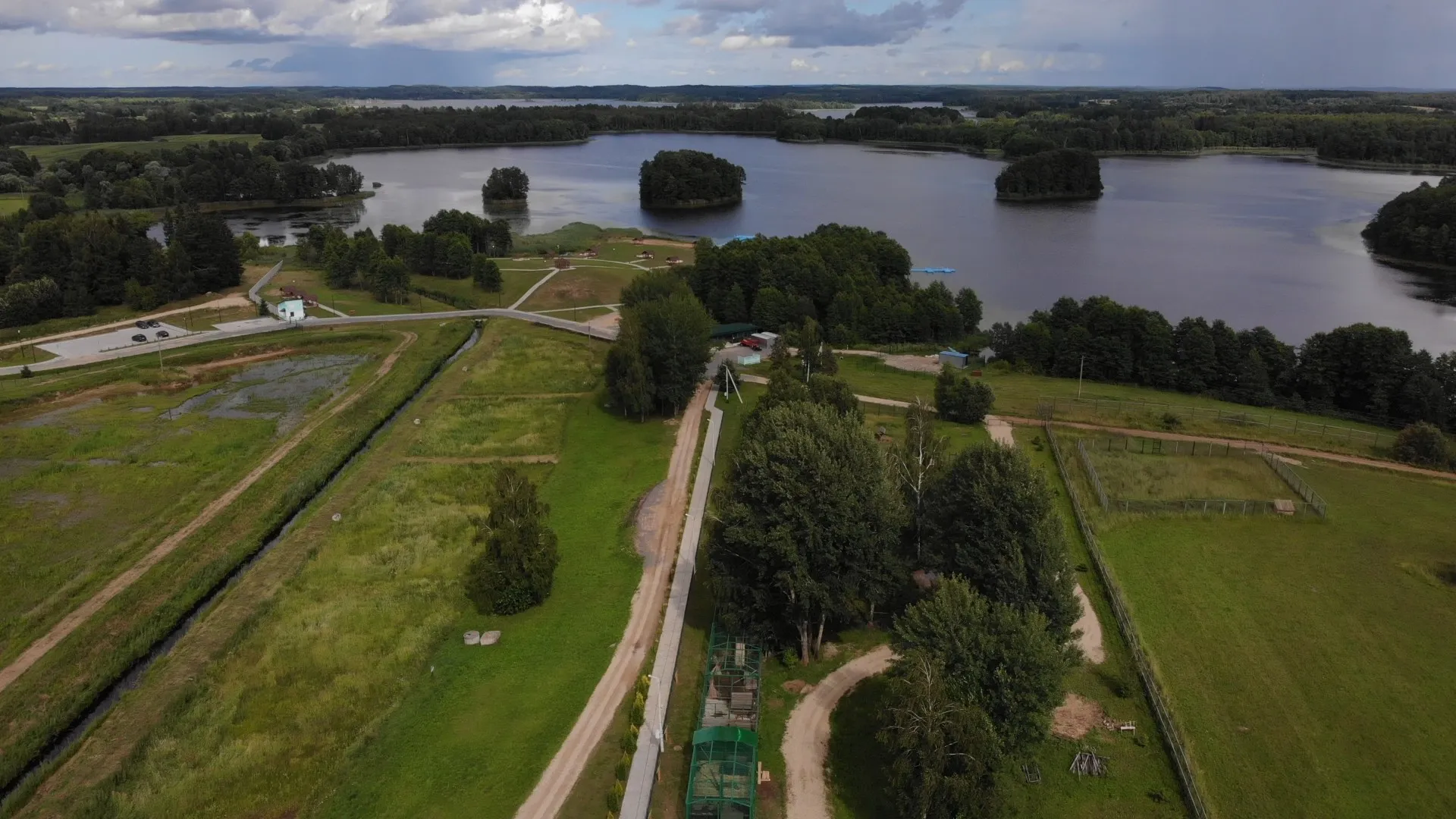 Озеро Савонар, Браславский район"