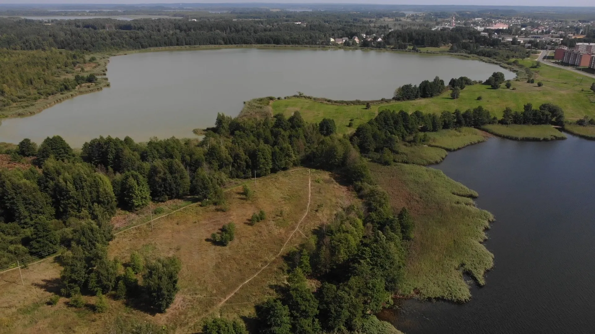 Озеро Святцо в Браславском Поозерье