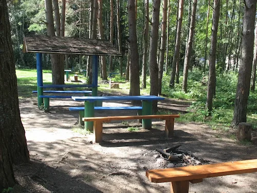 A traditional Russian ‘banya’ (sauna) (Naroch Motel & Campsite)