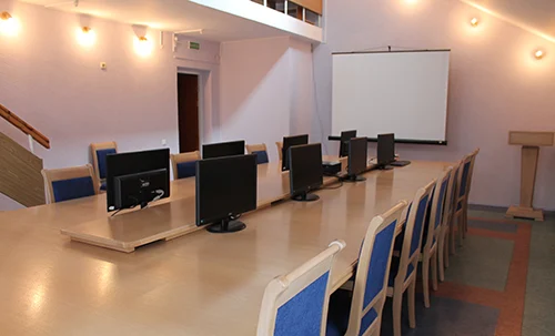 Канферэнц-зала на базе адпачынку «Дрывяты»