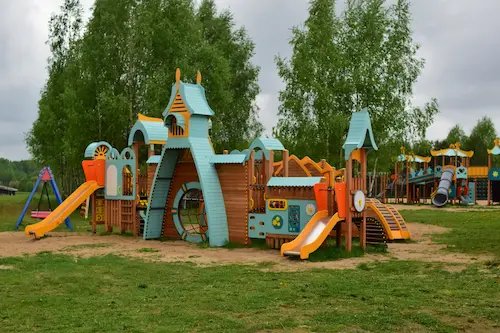 Детский игровой комплекс («Лесной зоопарк»)