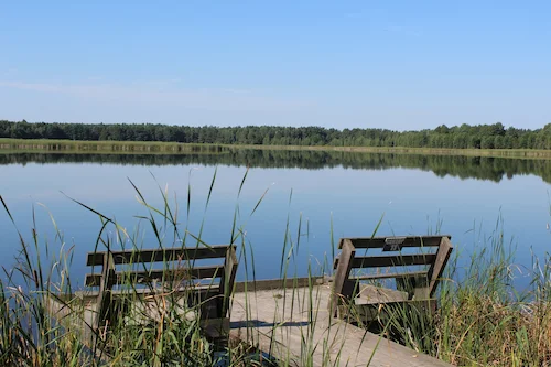 Fishing lodges on Ponds № 6, № 7, № 10