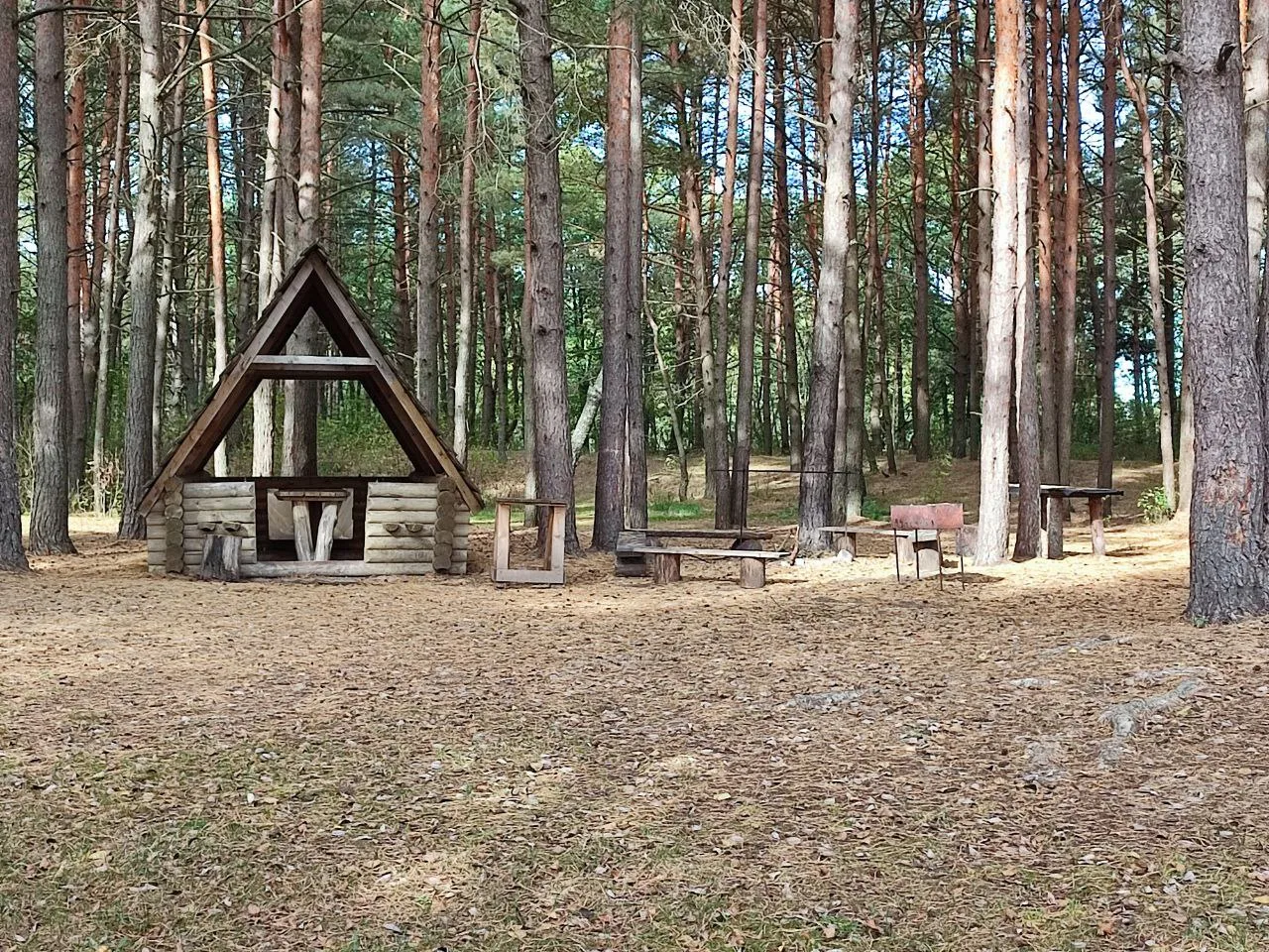 Беседка на стоянке «Литовский рог»